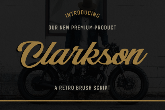 Clarkson Font: A Modern Handwritten Cursive for Creative Expression