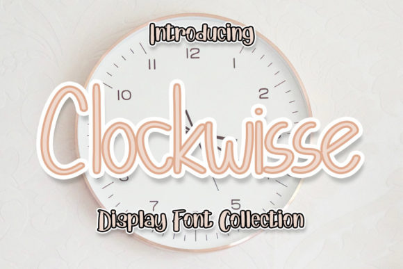 Clockwisse: A Playful Handwritten Font That Brings Joy to Design