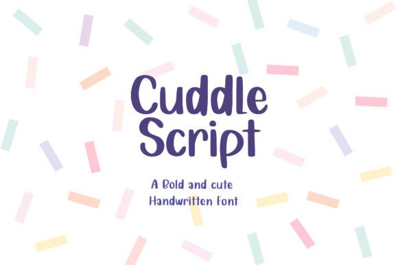 CuddleScript Font
