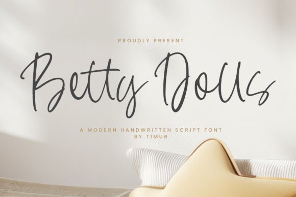 Discover the Charm of Betty Dolls: A Versatile Handwritten Font for Every Project