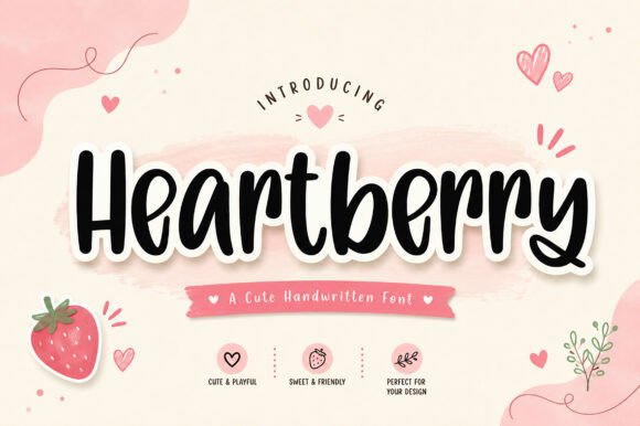 Heartberry: A Sweet Font for Every Creative Need