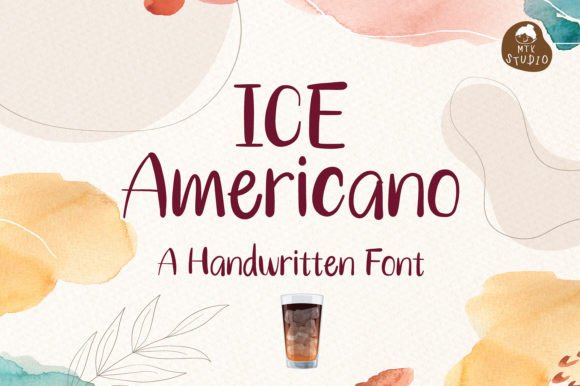 Iceamericano: A Sweet and Friendly Handwritten Font
