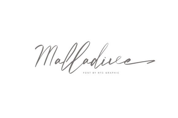 Introducing Malladive: An Elegant Handwritten Font for Sophisticated Design