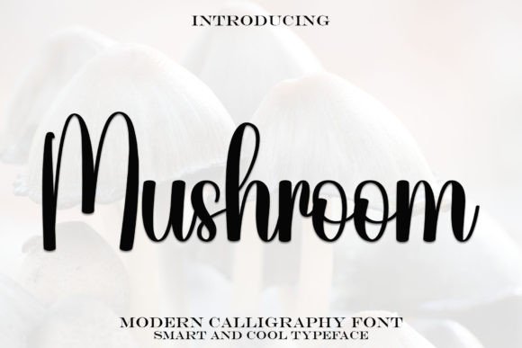 Mushroom: A Versatile Handwritten Font for Modern Design