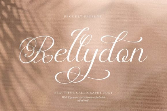 Rellydon: A Script Font That Adds Elegance and Personality to Your Designs