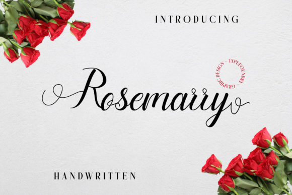 Rosemarry: A Stylish Handwritten Font for Personalized Design