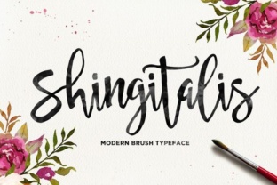 Shingitalis: A Handwritten Font for Creative and Practical Workflows