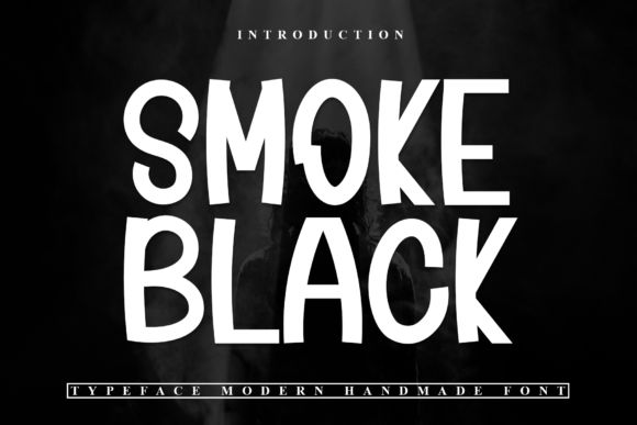 Smoke Black: A Handwritten Font for Creative and Practical Workflows